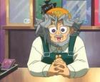 Sugoroku Muto veya Solomon Muto Yugi büyükbabası ve bir tahta oyunları dükkan sahibi